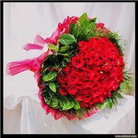 找上海川沙鲜花店---玫瑰花专卖店 川沙婚庆礼仪服务的心语花店26价格、图片,